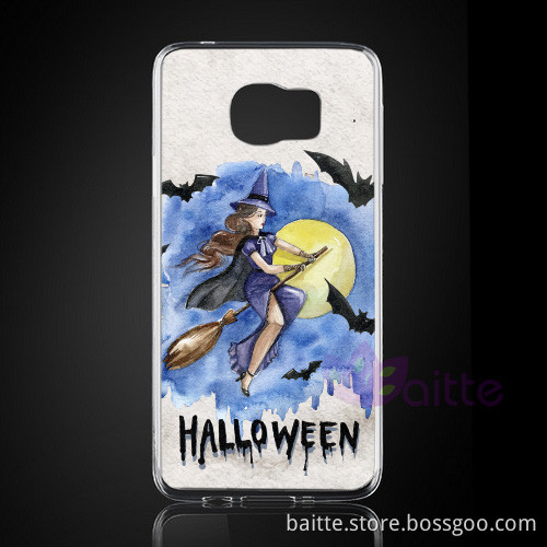 Mobile phone case with halloween decoration TPU case with halloween design